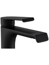 Bateria Umywalkowa REA HASS Czarna Black Niska