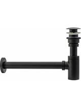 Universal Click-Clack Νιπτήρας Siphon Rea Black Antique
