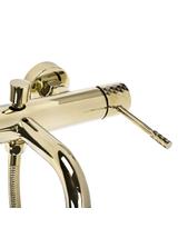 Grifo de bañera Rea Lungo Diamond Gold