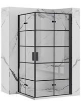 Kabina prysznicowa Rea Molier Black Double 80x80