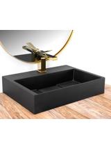Umywalka Konglomeratowa GOYA BLACK MAT 50CM