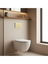 Clapeta pentru rezervor incastrat Rea I K011A-Q Gold Brush