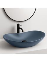 Πάγκος νιπτήρας Rea Royal Blueberry Matt: 61.5 x 35.5 x 15.5 cm