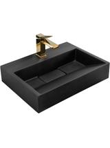 Umywalka Konglomeratowa GOYA BLACK MAT 50CM
