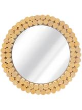 LUSTRO ŚCIENNE BOHO 36CM KLNA-MR01