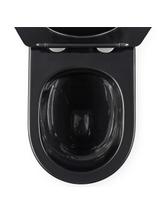 WC csésze Rea Carlo Mini Tornado Black Brush Gold
