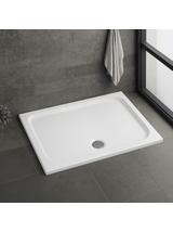 Piatto doccia acrilico Rea Belmond White 80x100