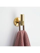 Bathroom Accessories Set GRID Gold 4 Pieces