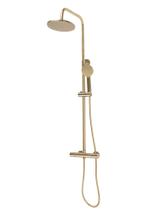 ΣΕΤ ΜΠΑΝΙΟΥ ΜΕ ΘΕΡΜΟΣΤΑΤΗ Rea PAROT Brushed Gold