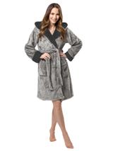 Szlafrok damski Huggy Melanż/Grey S/M