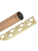 Listwa spadkowa brodzikowa 120cm Złota Szczotkowana