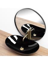 Umywalka Ceramiczna Nablatowa Royal 60 Black