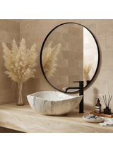 Countertop washbasin Rea Dora Stone