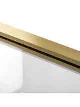 Душ кабина Rea Atlas 80x80 Brush Gold