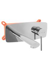 Bateria umywalkowa Podtynkowa REA OVAL Chrom + BOX