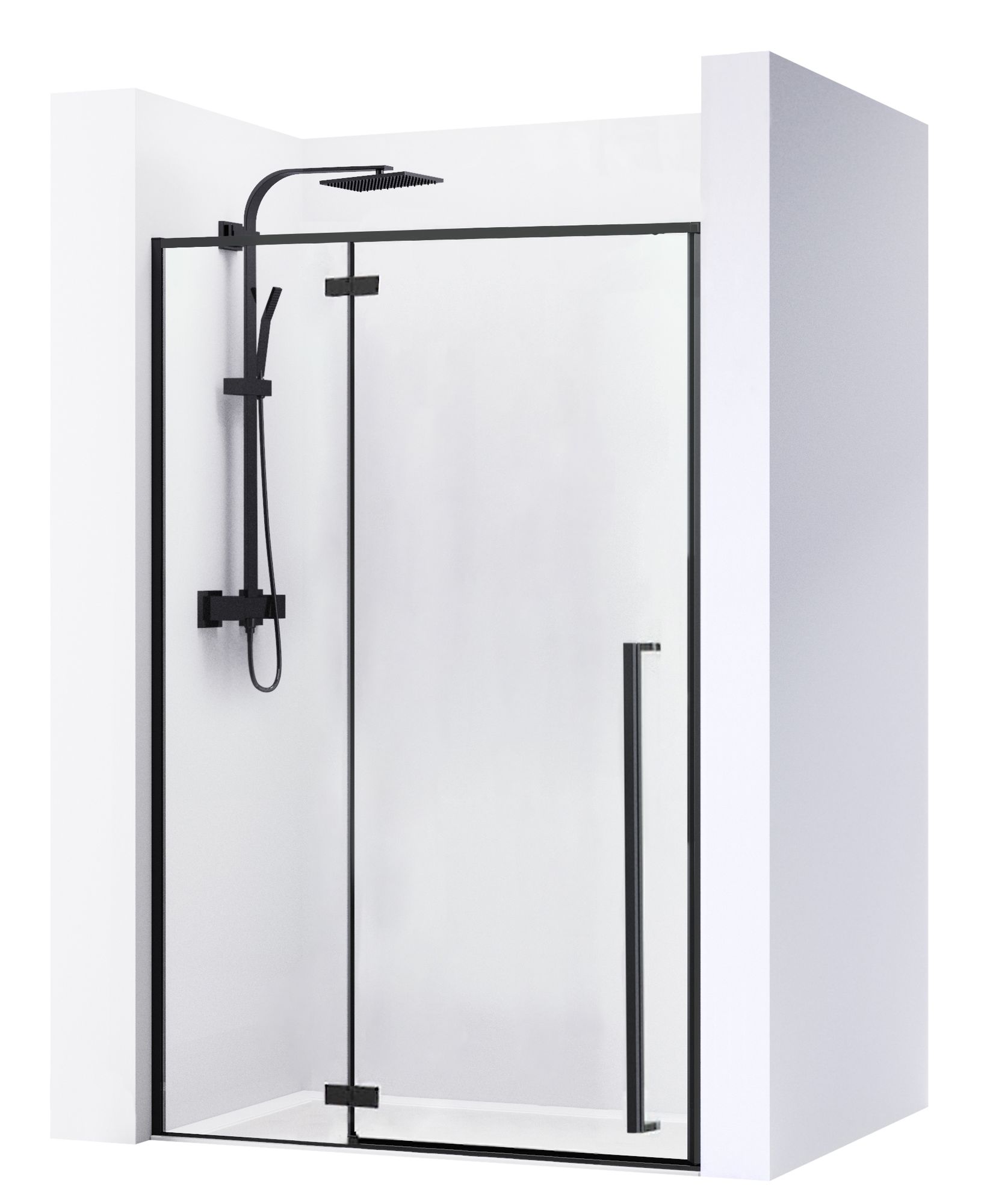 Usa pentru dus FARGO BLACK MAT 110