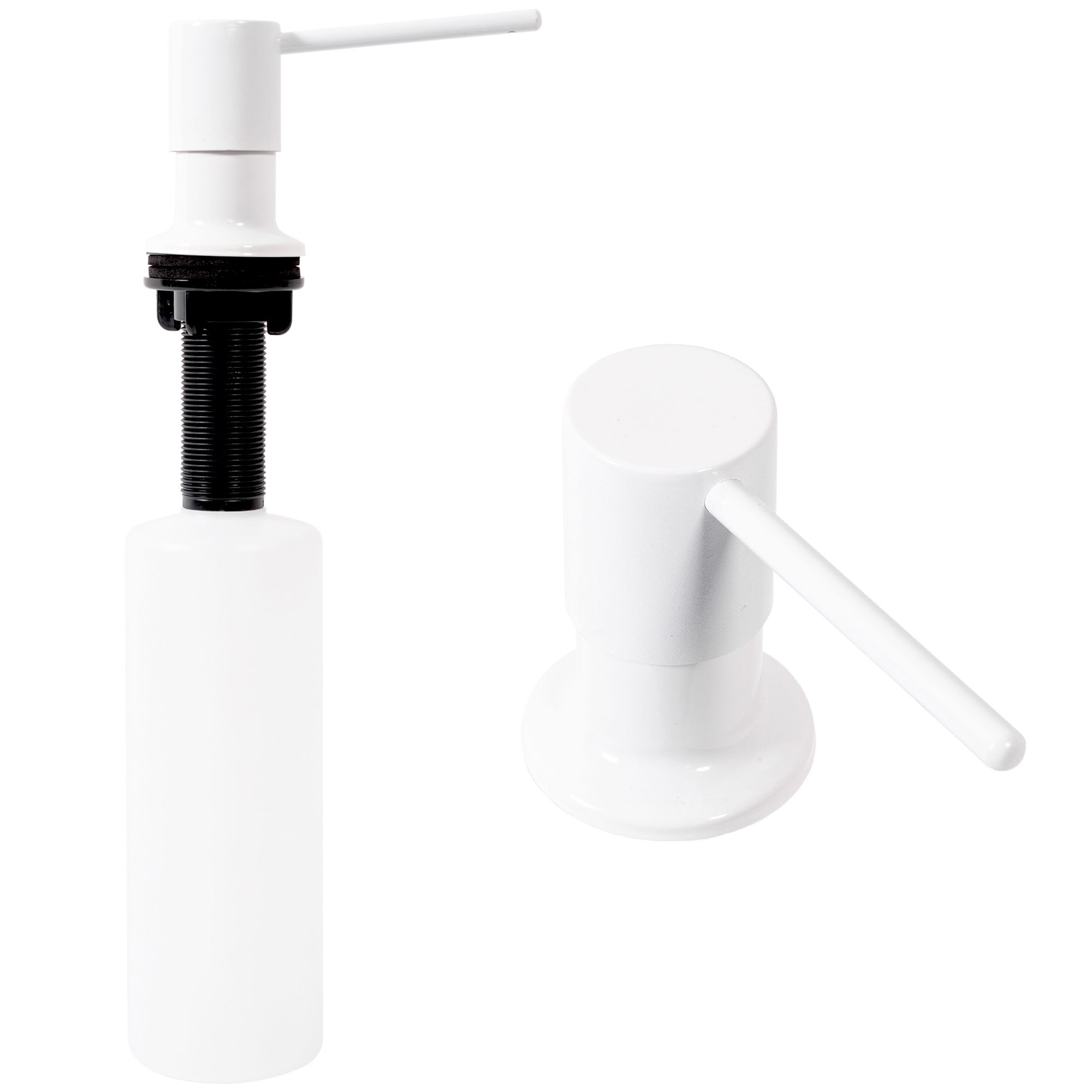 Dozator de sapun white round