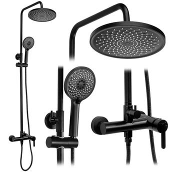 Tuš set Rea Ontario Black