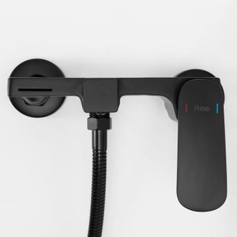 REA Berg Black miješalica za kadu