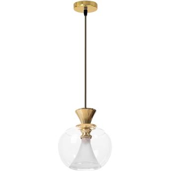Lampa Sufitowa Wisząca Szklana Kula APP902-1CP Złota