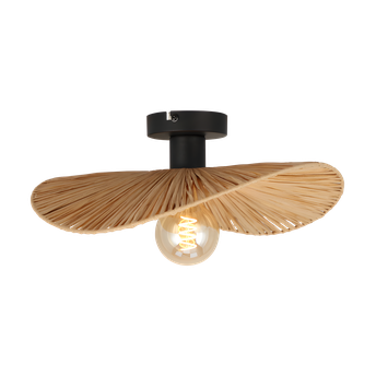 LAMPA SUFITOWA APP1827-1CP NATURE BLACK