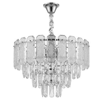 Lampa Wisząca z Kryształami SWE087-CP 40cm Chrom
