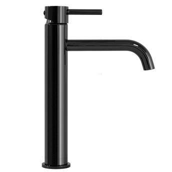 Bathroom faucet Rea Lungo BLACK metallic High