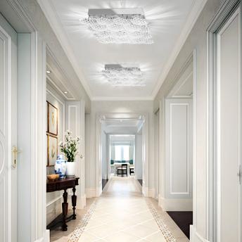 Plafon LED Kryształowy MS015-C Chrome