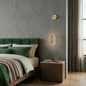 KINKIET ŚCIENNY LED G172-W ZŁOTY