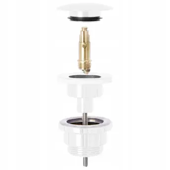 Universal click-clack βύσμα νιπτήρα Rea White