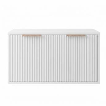 Mueble bajo lavabo Rea Core 80cm White