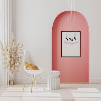 LAMPA SUFITOWA MS020-7CP Czarna