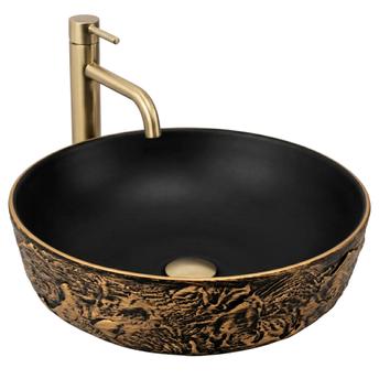 Aufsatzwaschbecken Rea Babilon Gold