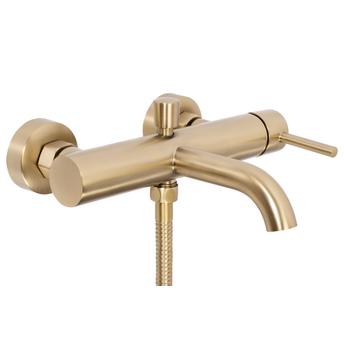 Bathroom faucet Rea Lungo Brush Gold