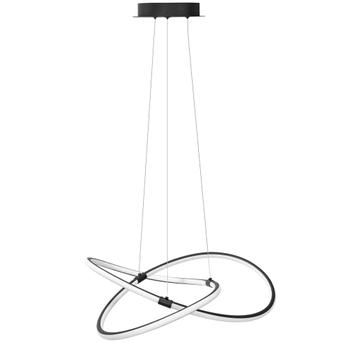 Lampa Wisząca APP1193-CP Czarna