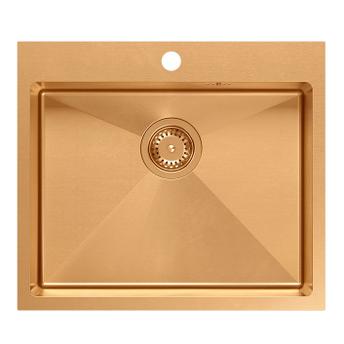 Edelstahlspüle RUSSEL 110 Copper