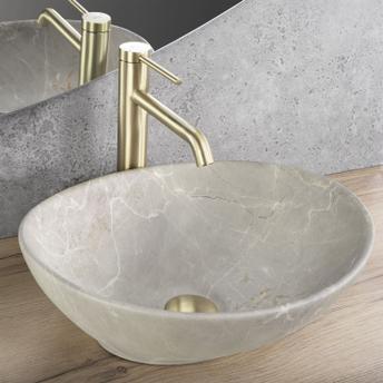 Countertop Basin Rea Sofia Beige Matt