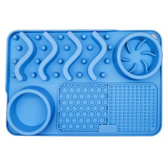 LICK MATA SPOWALNIAJĄCA JEDZENIE NIEBIESKA