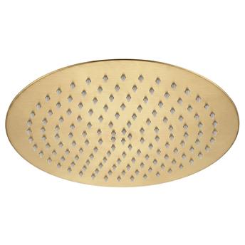 Kerek esőztető zuhanyfej REA JS-P014BG 30cm Brush Gold