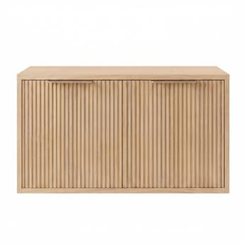 Dulap baie pentru lavoar Rea Core 80cm Beige