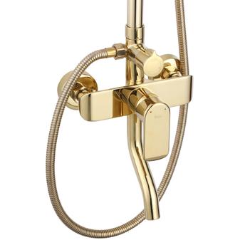 Tuš set REA BLOOM GOLD