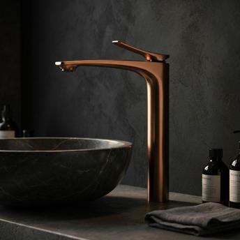 Fürdőszobai csaptelep Rea Vision Brush Copper High