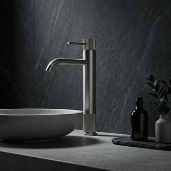 Kupaonska miješalica Rea Lungo Stripe Brush Nickel