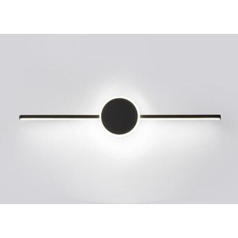 KINKIET ŁAZIENKOWY LED ROUND BLACK 80CM APP850-1W