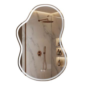 ZIDNO LED OGLEDALO LED UNO DOUBLE 80x55 cm