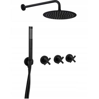 Zestaw Natryskowy REA EXIT Czarny