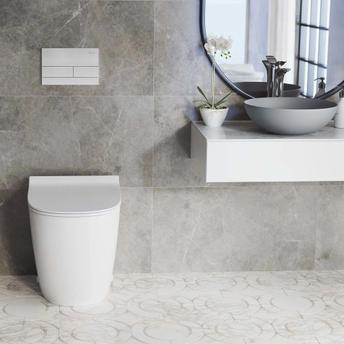 Runkosarja piilotetuille wc-kulhoille K011A-Q T Brush Steel