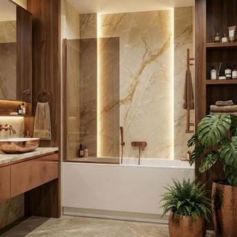 Параван Rea Elegant Brush Copper 80