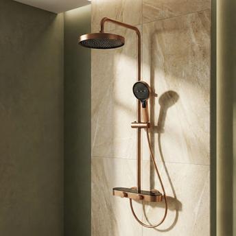 Shower set REA Creo Brush Copper