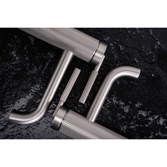 Wastafelkraan Rea Argon Brush Nickel Low